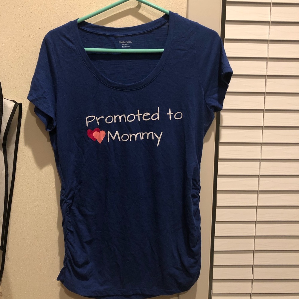 Promoted to Mommy maternity shirt